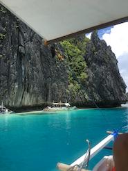 Palawan beach island.