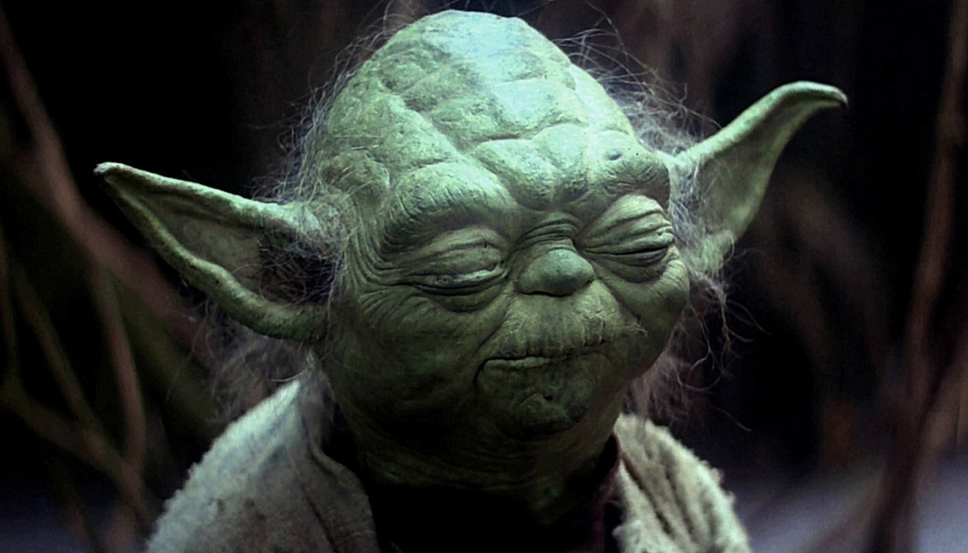Yoda meditating