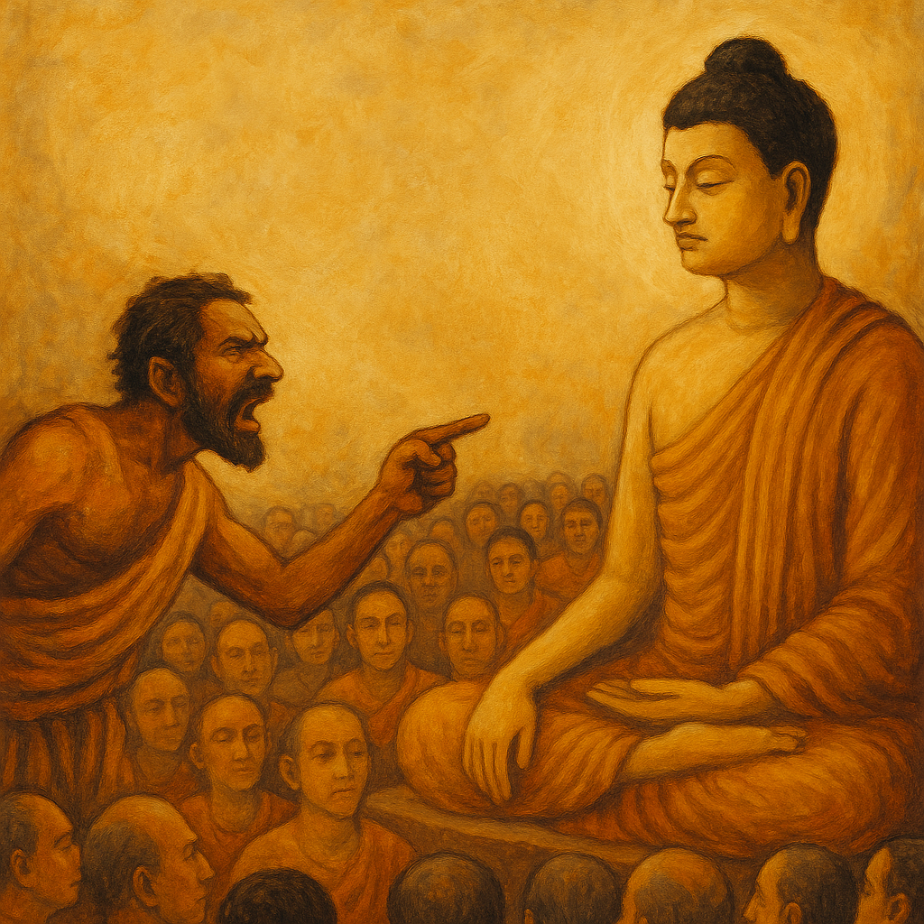 Buddha and the Angry Man
