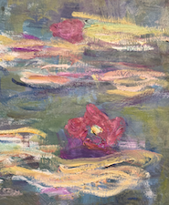 A bit of Monet's waterlillies